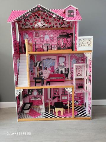 Kidkraft Amelia Poppenhuis + Meubels beschikbaar voor biedingen