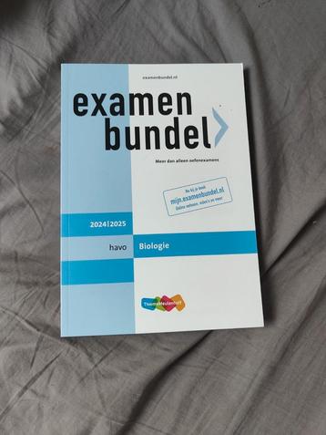 Examenbundel biologie havo beschikbaar voor biedingen