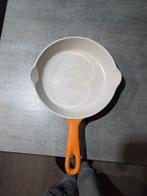 Le Creuset Cousances 16 Bakpan, Ophalen of Verzenden, Gebruikt, Gietijzer, Koekenpan of Braadpan