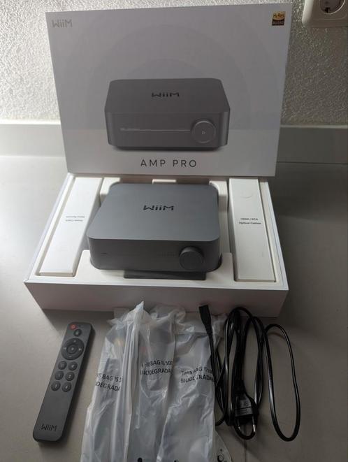 WiiM Amp Pro zgan, Audio, Tv en Foto, Versterkers en Receivers, Zo goed als nieuw, Stereo, Overige merken, Ophalen of Verzenden