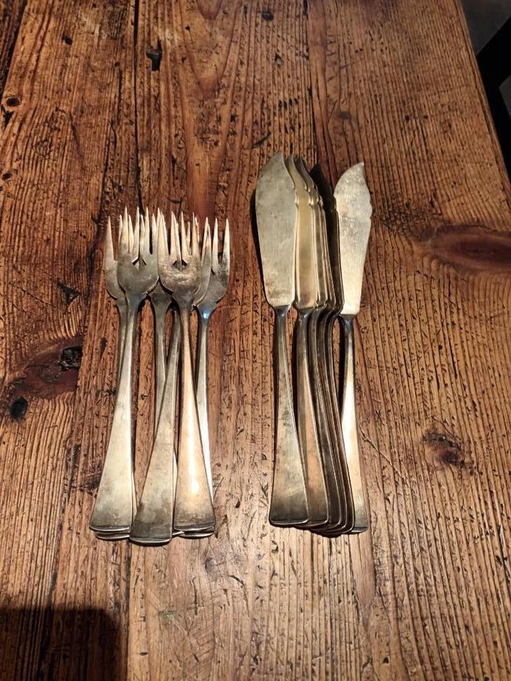 GOWE SILBER 90, Antiek en Kunst, Antiek | Bestek, Ophalen of Verzenden