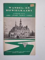 Wandel- en Rijwielkaart Laren Lochem Ruurlo Vorden, Ophalen of Verzenden, Gebruikt