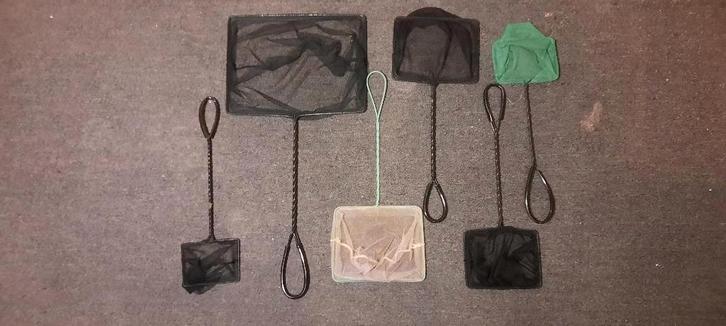 schepnetjes, Dieren en Toebehoren, Vissen | Aquaria en Toebehoren, Gebruikt, Overige typen, Ophalen