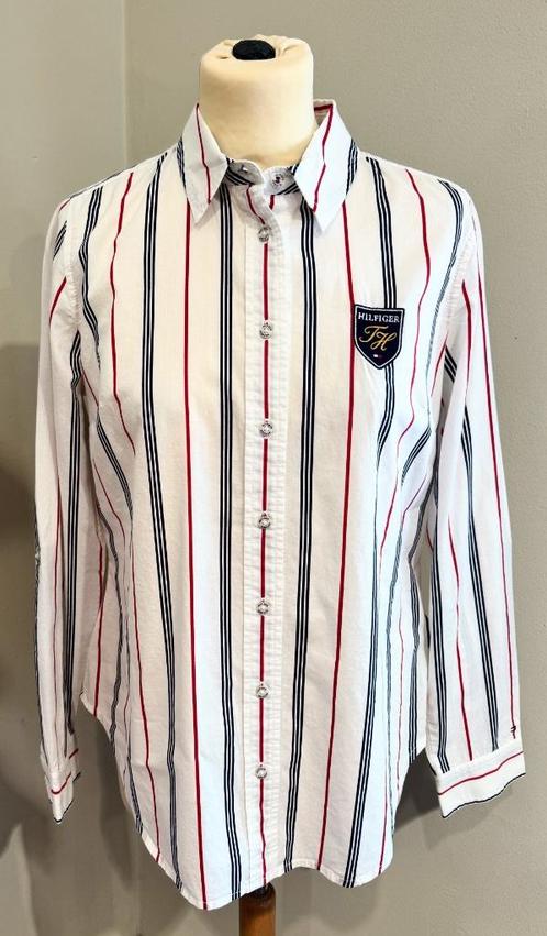 Mooie blouse van TOMMY HILFIGER (S), Kleding | Dames, Blouses en Tunieken, Zo goed als nieuw, Maat 36 (S), Wit, Ophalen of Verzenden