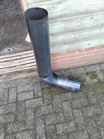 Kachelpijp met haakse bocht 150mm, Doe-het-zelf en Verbouw, Buizen en Afvoer, Overige materialen, Bochten, Gebruikt, Ophalen of Verzenden