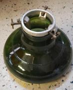 Oude kerstboomhouder groen glas bulach, Diversen, Kerst, Ophalen of Verzenden