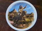 Mosa bord met indiaan, Ophalen of Verzenden