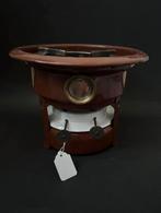 2-Pits Bruin Petroleumstel, Ophalen of Verzenden