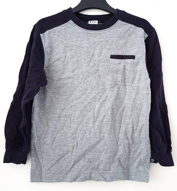 Gymboree longsleeve grijs/navy maat 104 *NIEUW* (0795) a beschikbaar voor biedingen