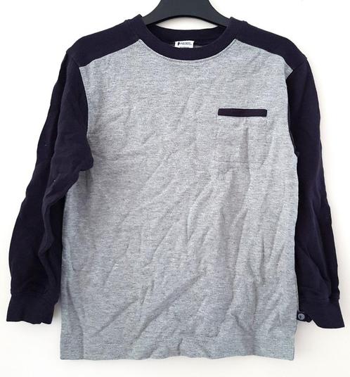 Gymboree longsleeve grijs/navy maat 104 *NIEUW* (0795) a, Kinderen en Baby's, Kinderkleding | Maat 104, Nieuw, Jongen, Shirt of Longsleeve