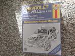 HAYNES,  CHEVROLET CHEVELLE V8 & V6 1969-1987 ., Boeken, Auto's | Boeken, Chevrolet, Ophalen of Verzenden, Zo goed als nieuw, Haynes