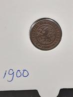 Halve cent 1900 koningin Wilhelmina, Postzegels en Munten, Munten | Nederland, Ophalen of Verzenden, Koningin Wilhelmina, Overige waardes