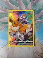 Pokemon brilliant stars Eevee trainer gallery tg11/tg30, Ophalen of Verzenden, Nieuw, Losse kaart, Foil