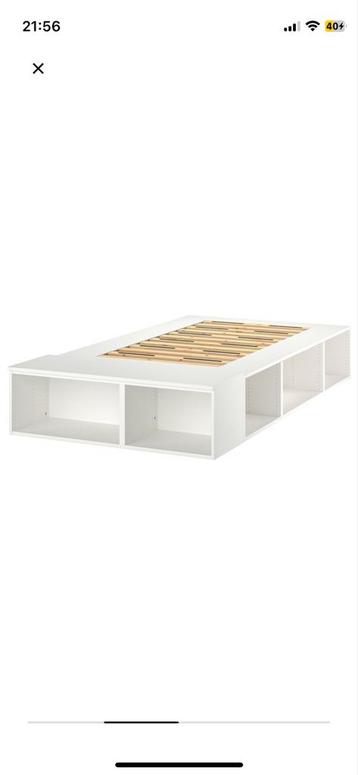 Platsa bed met lades en kastjes 140x200