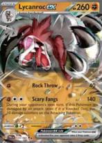 Lycanroc ex #117 - PAL -Paldea Evolved, Verzenden, Nieuw, Losse kaart