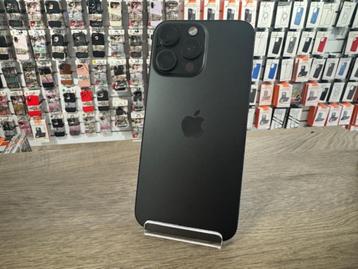 iPhone 16 Pro Max 256GB Zwart - Garantie & Nieuwstaat beschikbaar voor biedingen