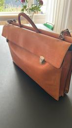 High end kalfsleren Hester van Eeghen schoudertas, Ophalen of Verzenden, Zo goed als nieuw, Blauw
