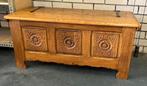 Houten dekenkist (vintage, antiek?), Huis en Inrichting, Woonaccessoires | Kisten, Minder dan 50 cm, Ophalen of Verzenden, Zo goed als nieuw