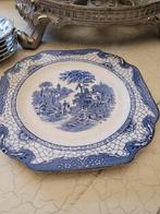 Antiek ontbijtbordje Adams Landscape foto 1 t/m 4