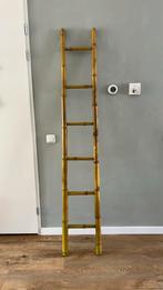 Deco ladder van bamboe, Huis en Inrichting, Ophalen, Zo goed als nieuw