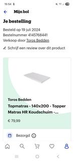 Topmatras, Huis en Inrichting, Ophalen, Zo goed als nieuw, Eenpersoons, 200 cm