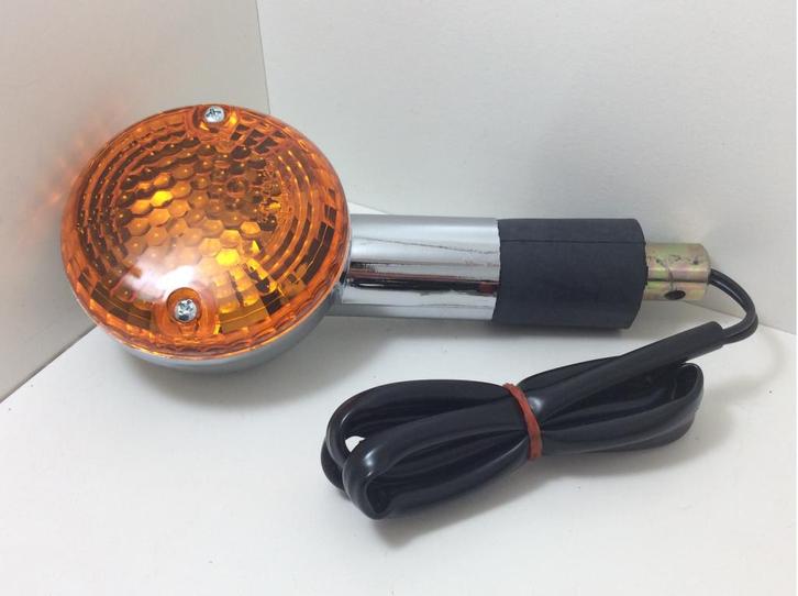 Retro knipperlichten . Universeel toepasbaar. Chrome .E keur, Motoren, Onderdelen | Oldtimers, Gebruikt, Ophalen of Verzenden