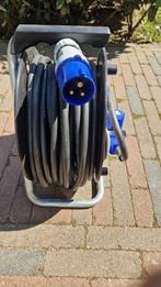 Haspel met kabel 35 meter met Cee stekker, Caravans en Kamperen, Ophalen, Nieuw
