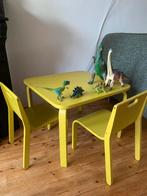 Kindermeubeltjes - tafel en twee stoeltjes, Kinderen en Baby's, Kinderkamer | Tafels en Stoelen, Ophalen, Gebruikt, Tafel(s) en Stoel(en)