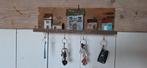 Uniek houten sleutelrekje., Ophalen of Verzenden