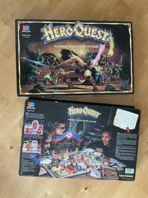 Spel Heroquest (compleet) te koop voor 99 euro, Hobby en Vrije tijd, Gezelschapsspellen | Bordspellen, Zo goed als nieuw, Ophalen of Verzenden