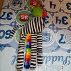 De knuffel fabriek Zep de Zebra knuffel Kidsright 34 cm, Ophalen of Verzenden