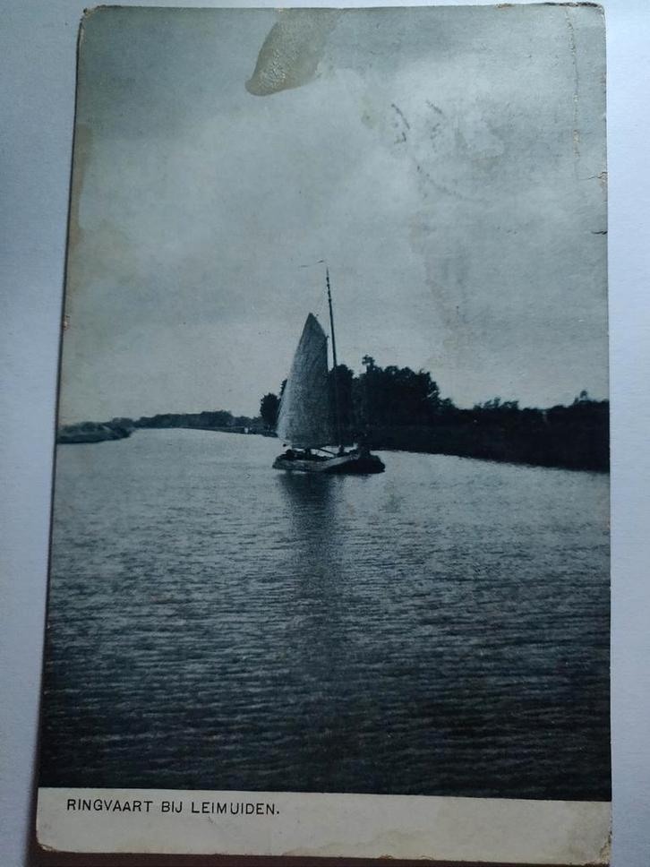 S74 Leimuiden 1910, Verzamelen, Ansichtkaarten | Nederland, Noord-Holland, 1920 tot 1940, Ophalen of Verzenden