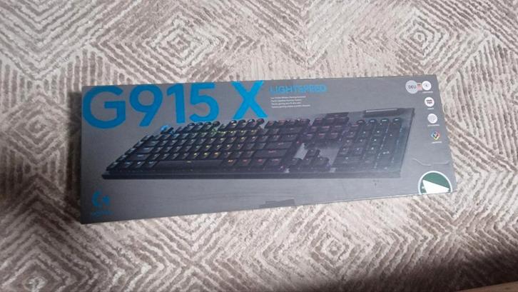 Logitech G G915 X LIGHTSPEED Low-Profile Wireless (RED), Computers en Software, Toetsenborden, Nieuw, Ophalen of Verzenden