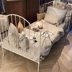 Spijlenbed wit antiek/brocante, Huis en Inrichting, Slaapkamer | Bedden, Ophalen, Gebruikt, 90 cm, Eenpersoons