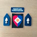 Lotje kraag spiegels kmar mouwembleem en straatnaam, Embleem of Badge, Nederland, Marechaussee, Verzenden