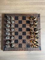 Compleet schaakspel met bord, Hobby en Vrije tijd, Gezelschapsspellen | Bordspellen, Een of twee spelers, Ophalen, Gebruikt