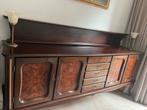 Notenhouten dressoir, Ophalen, Gebruikt, 200 cm of meer, Met deur(en)