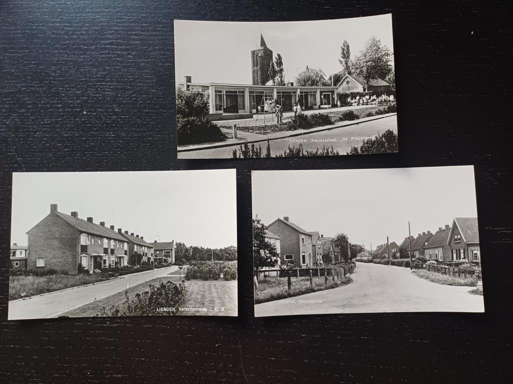 Lienden 3 stuks ansichtkaarten, Verzamelen, Ansichtkaarten | Nederland, Ophalen of Verzenden