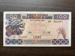 100 Francs Guinee 2015 Bankbiljet p-A47 #1, Ophalen of Verzenden, Guinee, Los biljet