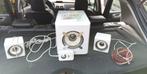 König 2.1 Speakerset - Defect, Computers en Software, Pc speakers, Ophalen of Verzenden, Gebruikt, Audiokanaal 2.1, König