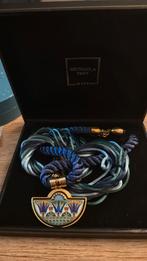 Michaela Frey wien Wille ketting blauw, Sieraden, Tassen en Uiterlijk, Ophalen, Zo goed als nieuw, Blauw, Overige materialen