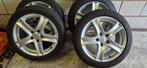 Licht metalen velgen. Hebben onder Mercedes C klasse gezeten, Auto-onderdelen, Banden en Velgen, Gebruikt, Banden en Velgen, 17 inch
