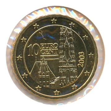Oostenrijk 10 eurocent 2003  beschikbaar voor biedingen