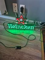Mooi heiniken led verlichting, Ophalen of Verzenden, Zo goed als nieuw, Reclamebord, Plaat of Schild, Heineken