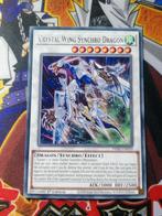 Crystal Wing Synchro Dragon - Rare PHRE - Yu-Gi-Oh, Ophalen of Verzenden, Zo goed als nieuw