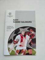 AJAX - Casino Salzburg Champions League 2-11-1994, Verzamelen, Verzenden, Ajax