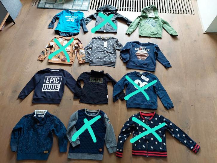 Truien maat 110 jongen 110/116 trui sweater vesten vest, Kinderen en Baby's, Kinderkleding | Maat 110, Zo goed als nieuw, Jongen