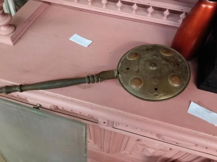 Antieke beddenpan / warmpan, Antiek en Kunst, Antiek | Keukenbenodigdheden, Ophalen of Verzenden