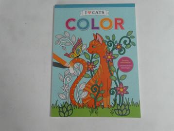 I love cats kleur boek en box met 20 wenskaarten katten voor beschikbaar voor biedingen