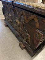 Houten kist, 50 tot 100 cm, 50 tot 75 cm, Ophalen of Verzenden, Zo goed als nieuw